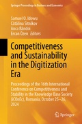 Cover: Competitiveness and Sustainability in the Digitization Era - Springer