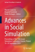 Cover: Advances in Social Simulation - Springer