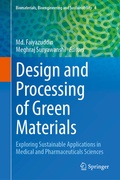 Cover: Design and Processing of Green Materials - Springer