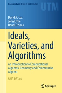 Abbildung von: Ideals, Varieties, and Algorithms - Springer