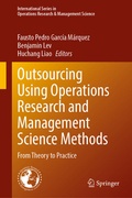 Cover: Outsourcing Using Operations Research and Management Science Methods - Springer