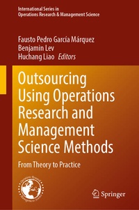 Enlarge image Cover: Outsourcing Using Operations Research and Management Science Methods - Springer