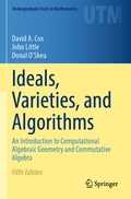 Cover: Ideals, Varieties, and Algorithms - Springer