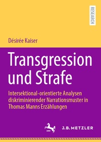 Abbildung von: Transgression und Strafe - J.B. Metzler