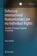 Bild: Enforcing International Humanitarian Law via Individual Rights - T.M.C. Asser Press