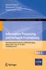 Cover: Information Processing and Network Provisioning - Springer