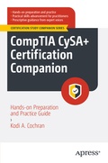 Cover: CompTIA CySA+ Certification Companion - APress