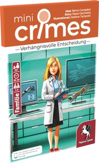 Abbildung von: MiniCrimes - Verhängnisvolle Entscheidung - Pegasus Spiele GmbH