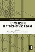 Cover: Suspension in Epistemology and Beyond - Routledge
