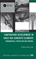 Cover: Temperature Development in Early Age Concrete Elements - CRC Press