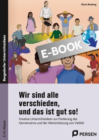 Abbildung von: Wir sind alle verschieden, und das ist gut so! - Persen Verlag
