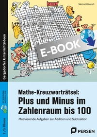 Abbildung von: Mathe-Kreuzworträtsel: Plus und Minus ZR bis 100 - Persen Verlag