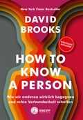 Cover: How to know a person - Kneipp Verlag in Verlagsgruppe Styria GmbH & Co. KG