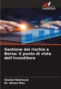 Cover: Gestione del rischio e Borsa - Edizioni Sapienza