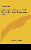 Cover: Simson - Kessinger Publishing