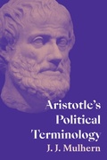 Cover: Aristotle's Political Terminology - State University of New York Press
