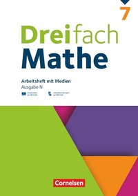 Abbildung von: Dreifach Mathe - Ausgabe N - 7. Schuljahr - Cornelsen Verlag