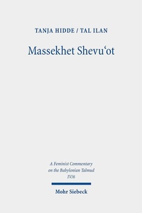 Abbildung von: Massekhet Shevu'ot - Mohr Siebeck