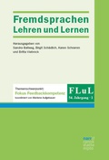 Cover: FLuL - Fremdsprachen Lehren und Lernen 54, 1 - Narr Francke Attempto