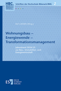 Cover: Wohnungsbau - Energiewende - Transformationsmanagement - Erich Schmidt Verlag