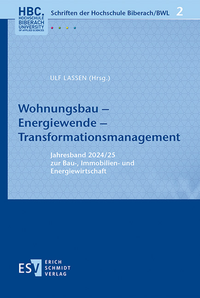 Abbildung von: Wohnungsbau - Energiewende - Transformationsmanagement - Erich Schmidt Verlag