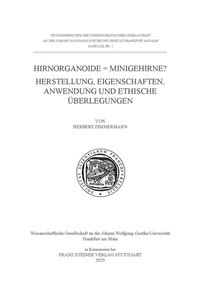 Abbildung von: Hirnorganoide = Minigehirne? - Franz Steiner Verlag