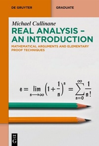 Abbildung von: Real Analysis - An Introduction - De Gruyter