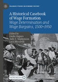 Cover: A Historical Casebook of Wage Formation - Palgrave Macmillan