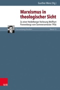 Cover: Marxismus in theologischer Sicht - Vandenhoeck & Ruprecht