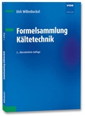 Cover: Formelsammlung K&auml;ltetechnik - VDE Verlag