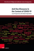 Cover: Anti-Vax Discourse in the Context of COVID-19 - Brill Deutschland