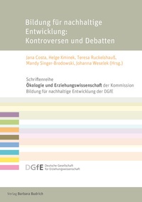 Abbildung von: Bildung für nachhaltige Entwicklung: Kontroversen und Debatten - Verlag Barbara Budrich