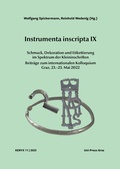 Cover: Instrumenta inscripta IX - Keryx 11 - Uni-Press Graz