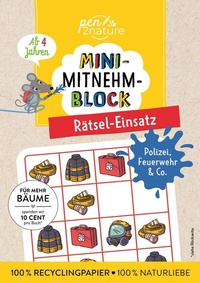 Abbildung von: Mini-Mitnehm-Block Rätsel-Einsatz - pen2nature