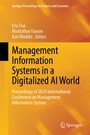 Cover: Management Information Systems in a Digitalized AI World - Springer