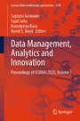 Cover: Data Management, Analytics and Innovation - Springer Nature Switzerland AG