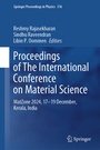 Cover: Proceedings of The International Conference on Material Science - Springer Nature Switzerland AG