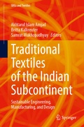 Cover: Traditional Textiles of the Indian Subcontinent - Springer Nature Switzerland AG