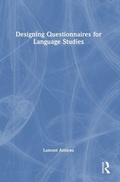 Cover: Designing Questionnaires for Language Studies - Routledge