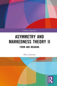 Abbildung von: Asymmetry and Markedness Theory II - Routledge