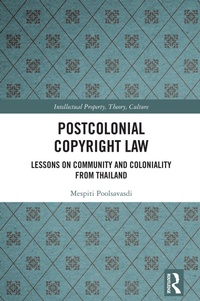 Abbildung von: Postcolonial Copyright Law - Routledge