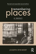 Cover: Remembering Places: A Memoir - Routledge