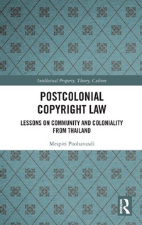 Abbildung von: Postcolonial Copyright Law - Routledge