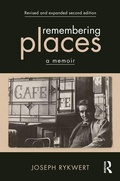 Cover: Remembering Places: A Memoir - Routledge