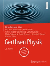 Abbildung von: Gerthsen Physik - Springer Spektrum