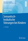 Abbildung von: Semantisch-lexikalische Störungen bei Kindern - Springer