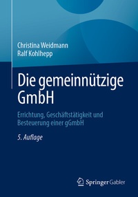 Abbildung von: Die gemeinnützige GmbH - Springer Gabler