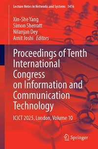 Abbildung von: Proceedings of Tenth International Congress on Information and Communication Technology - Springer