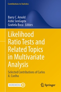 Abbildung von: Likelihood Ratio Tests and Related Topics in Multivariate Analysis - Springer
