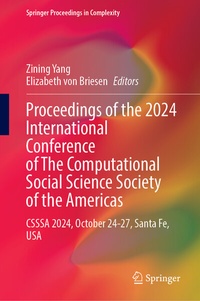 Abbildung von: Proceedings of the 2024 International Conference of The Computational Social Science Society of the Americas - Springer